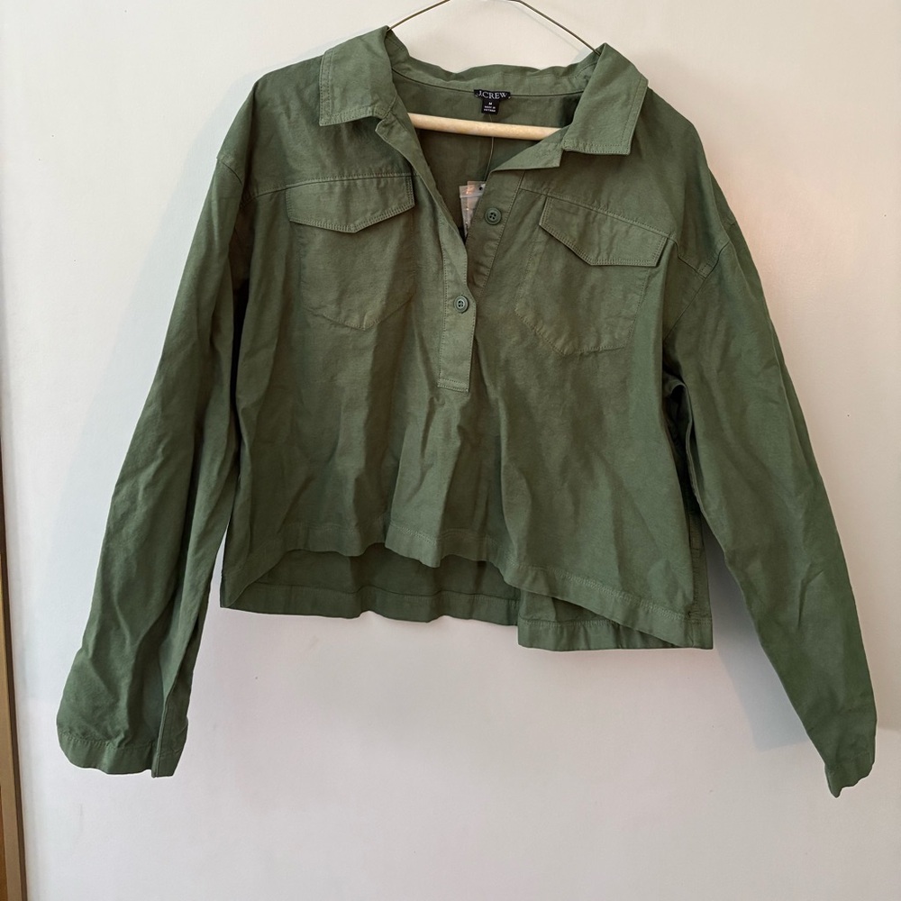 NWT Jcrew button long sleeve